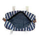 Striped Canvas Duffle