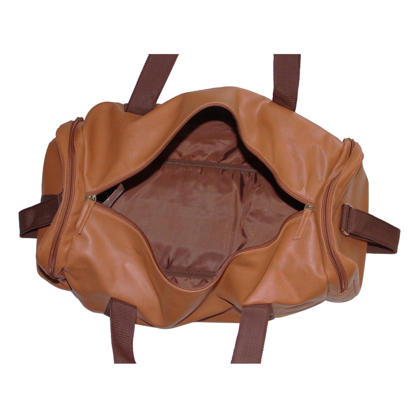 Unisex Brown Duffle Bag