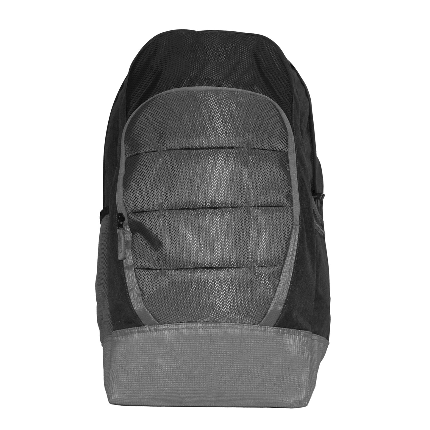 Unisex Grey & Black Backpack