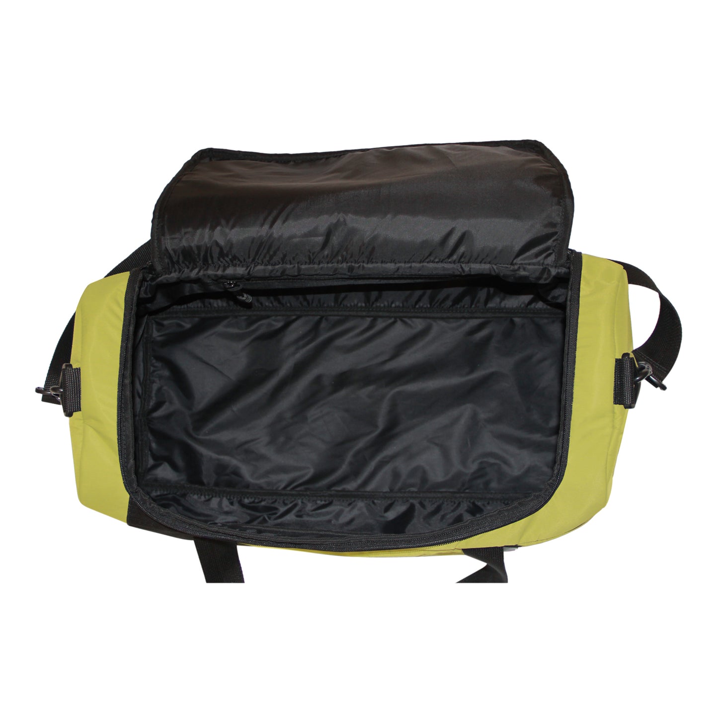 Yellow-Black Duffle Bag