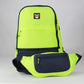 Lime Punch Backpack + Fanny pack