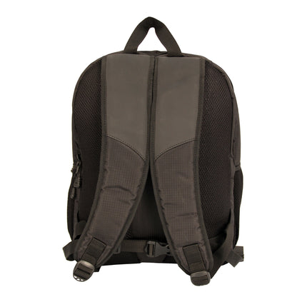 Black Solid Backpack