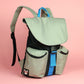 Mad-Pack Drizzle (Black and Gary) Small Backpack for Women