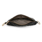 Black Elegant Quilted Sling & Cross Bag