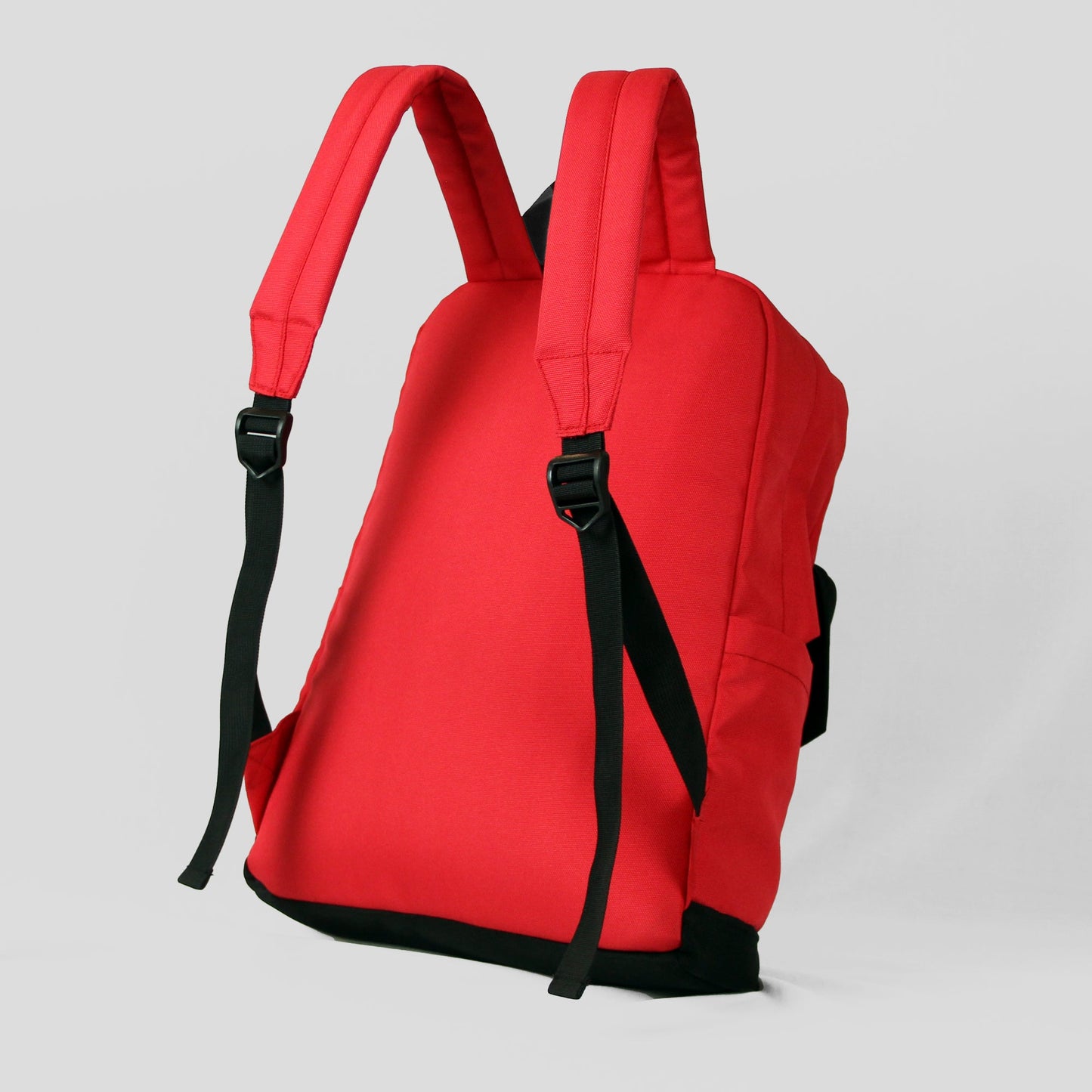 Stylish Small Backpacks Mad- Pack Phantom Daypack (Red- Black) padded shoulder straps by MADBRAG